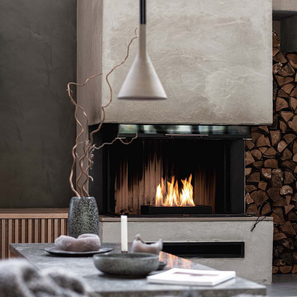 Reburn bioethanol burner